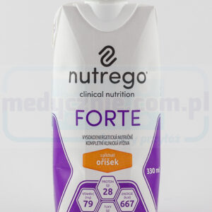 Nutrego Forte 330 ml Orzechowy wysokokaloryczna, wysokobiałkowa dieta